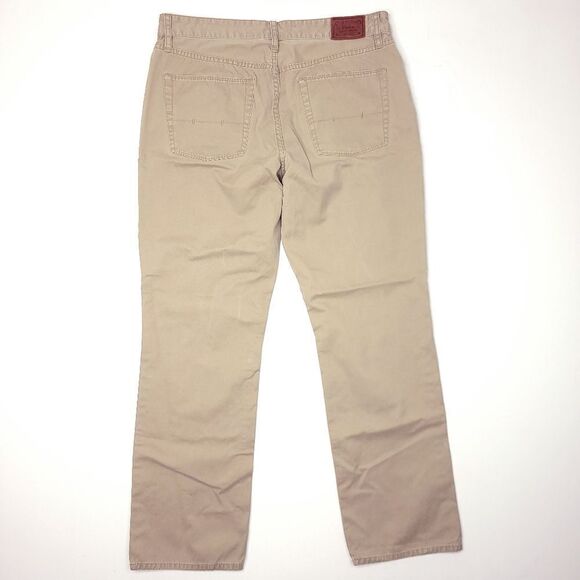 Polo Ralph Lauren Chino Pants 650 Straight Mens 36x32 Tan Cotton 10.5" Rise - Picture 5 of 6